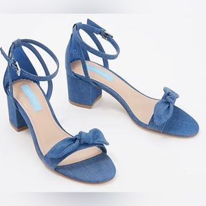 Women’s Draper James Preston Sandals in Dark Wash